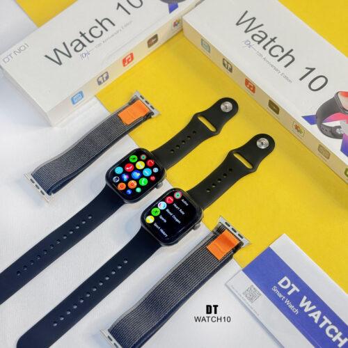 ساعت هوشمند روزمره ویرپرو مدل DT Watch 10- سایز 46 میلی‌متر مشکی مات 3گیگ حافظه
