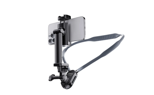 نگهدارنده گوشی موبایل گردنی جماری مدل  Jmary MG-01 Neck Holder 2in1