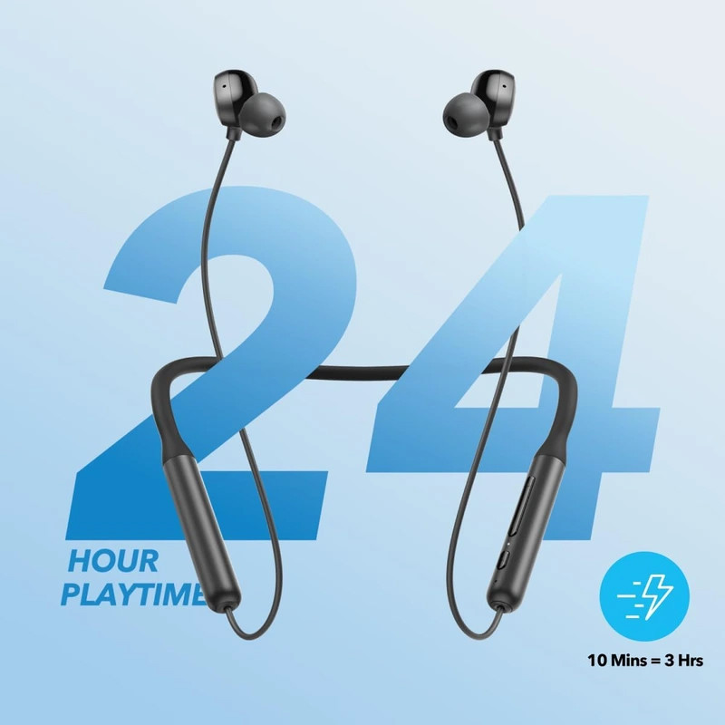 هدفون بی سیم بلوتوثی انکر مدل A3213H12 life U2i (Upgraded) - جدید -24 ساعت پخش موزیک با بلوتوث 5.3- اورجینال